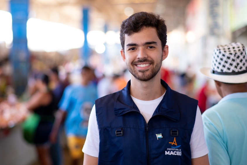Secretário Municipal de Abastecimento, Maurício Filho (Foto: Juliete Santos/Secom Maceió)