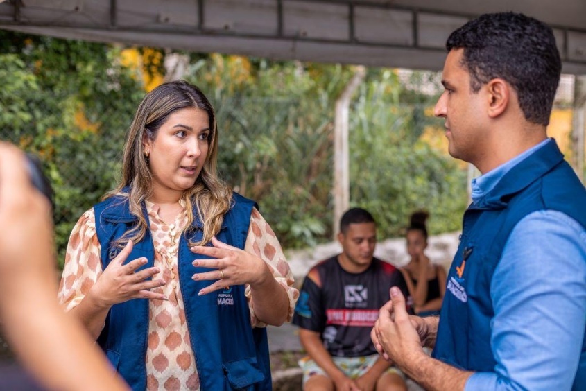 Coordenadora do GGI-CA, Marcela Soares, ressalta compromisso do Município em defesa da causa animal. Foto: Itawi Albuquerque/Secom Maceió