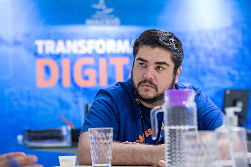 O secretário de Governança, Antonio Carvalho, avalia o novo espaço como uma alavanca para o empreendedorismo e inovação em Maceió. Foto: Célio Júnior / Secom Maceió