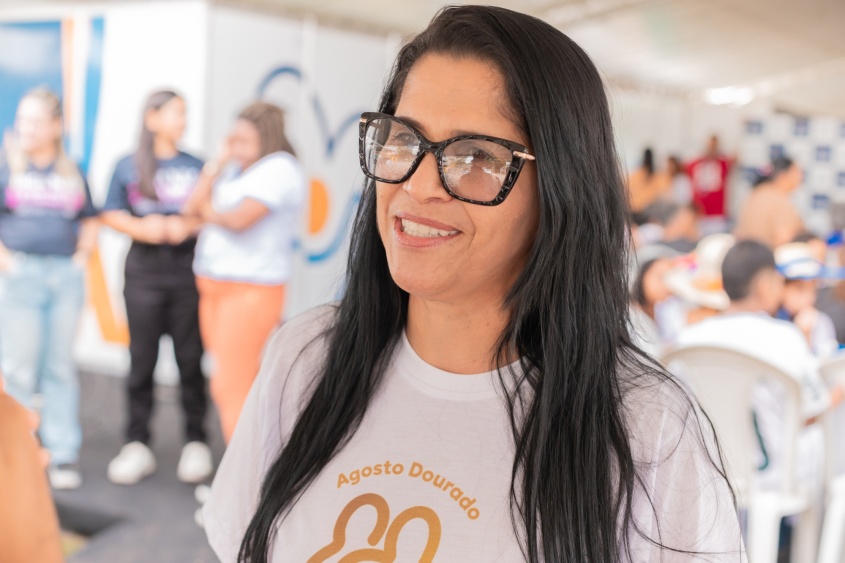 Marglene Oliveira, coordenadora Técnica de Atenção Integral à Saúde da Criança. Foto: Victor Vercant/Secom Maceió