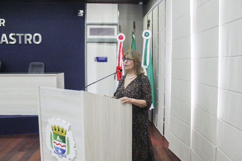 Sônia Moura, secretária-adjunta de Governança. Foto: Rodrigo Carlos/ Ascom SMS
