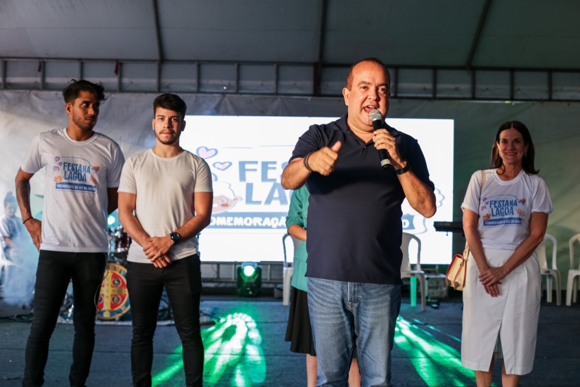 Secretário de Assistência Social, Claydson Moura, participou do evento com idosos. Foto: Alisson Frazão/Secom Maceió