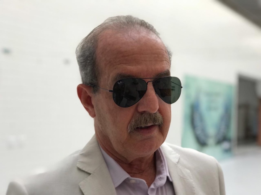O médico gastroenterologista, Alexandre Falcão, foi um dos palestrantes da capacitação. Foto: Ascom SMS