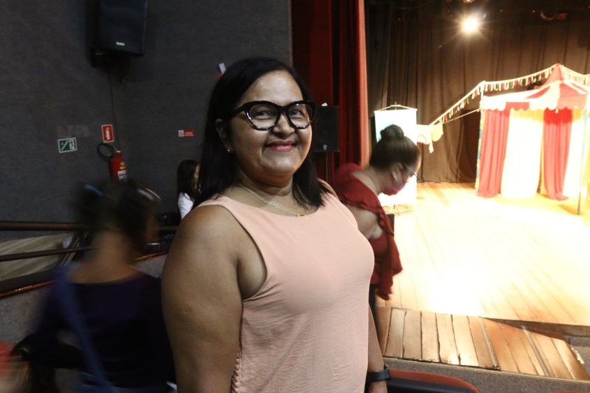 Diretora da escola Deraldo Campos, Josinete Costa. Foto: Jamerson Soares (estagiário)/Ascom Semed