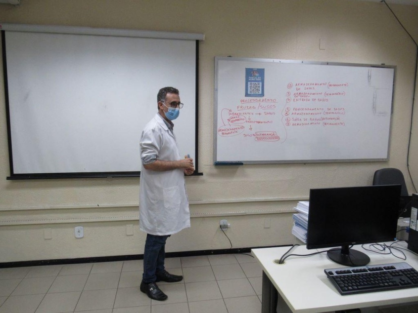 Professor de informática do Senai, Luís Adrilan. Foto: Ascom Semas