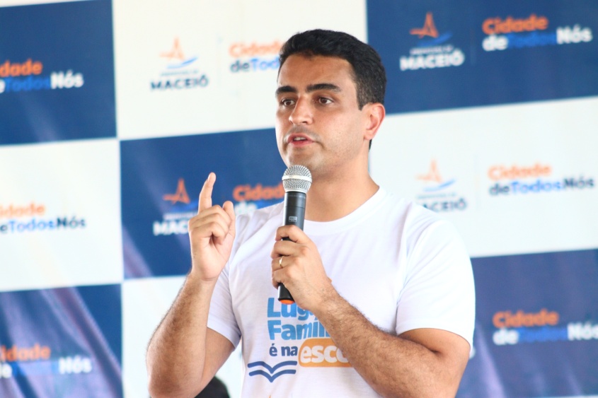 JHC também garante mais novidades para e Educação de Maceió. Foto: Pedro Farias/Ascom Semed