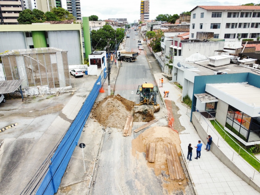 Foi utilizada tecnologia de vídeo inspeção robotizada. Foto: Júnior Bertoldo/Secom Maceió