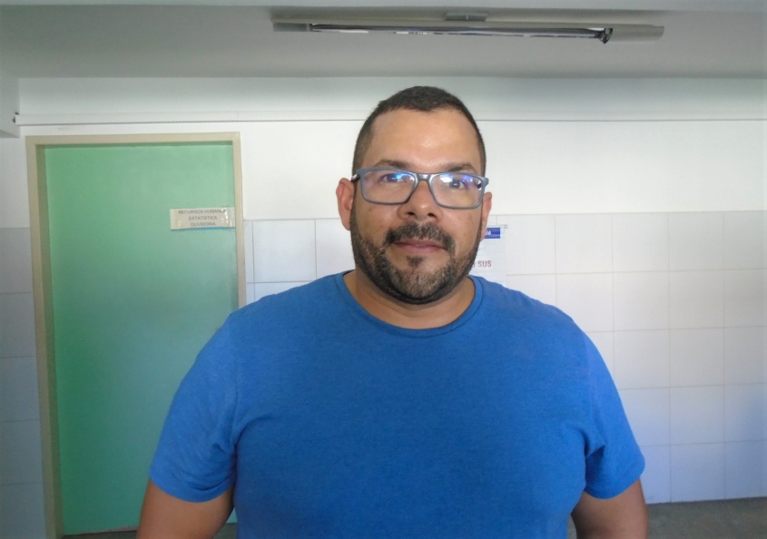 Responsável técnico pelo GPES, Reinaldo Alves. Foto: Ascom/SMS