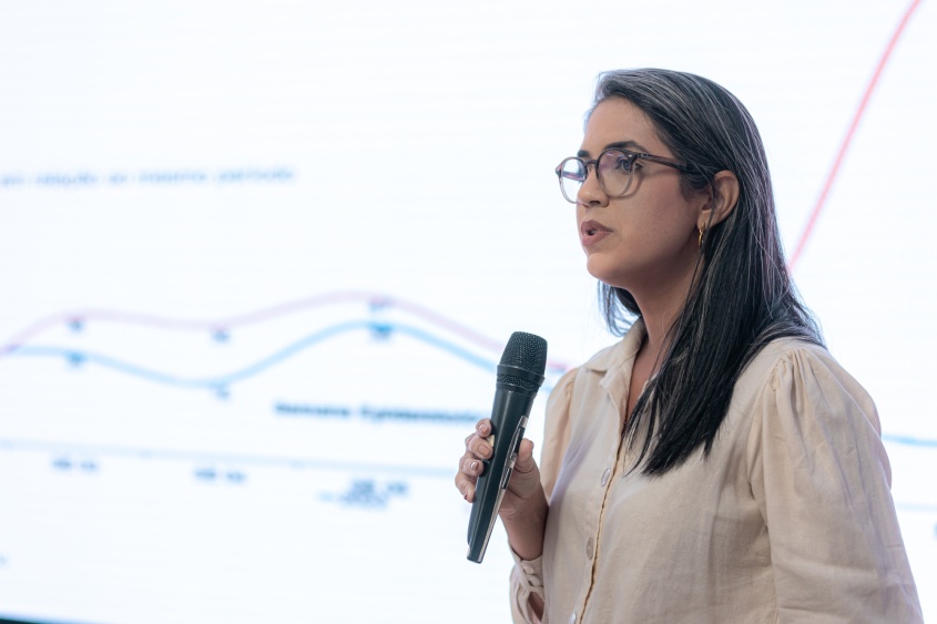 Júlia Oliveira, coordenadora de Vigilância Epidemiológica de Maceió. Foto: Itawi Albuquerque - Secom Maceió