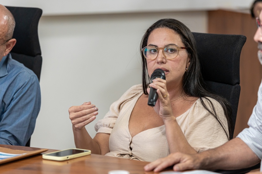 Subsecretária de Atenção Primária da SMS, Roberta Borges. Foto: Itawi Albuquerque - Secom Maceió