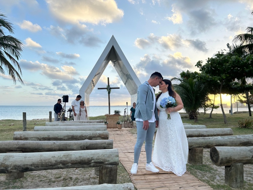 Casal está junto há quase duas décadas. Foto: Ascom Semsc