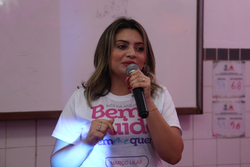 Coordenadora do Gabinete de Políticas Públicas para Mulheres, Ana Paula Mendes.