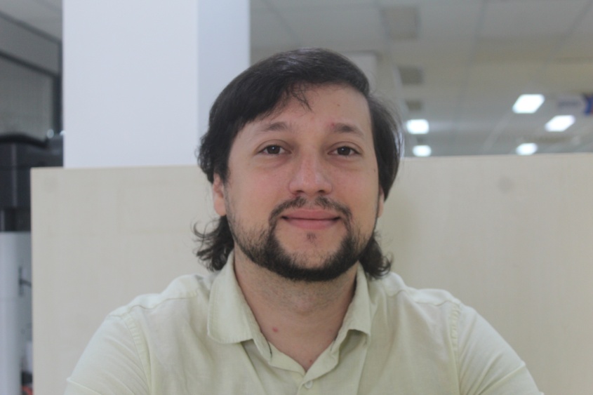 Lucas Nutels, contador e integrante da equipe, está há quatro anos na Sefaz maceió. Foto: Guilherme Honório
