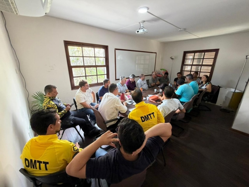 Reunião estratégica para alinhamento do atendimento aos turistas de cruzeiros. Foto: arquivo Semtur