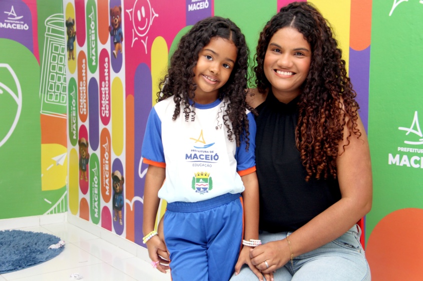 Ana Karolina Ferreira e Hanna Cecília Ferreira. Foto: Neno Canuto/Secom Maceió