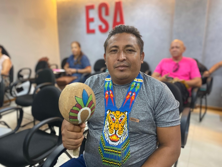 Etnia Warao procura preservar suas tradições culturais. Foto: Clara Vieira/ Ascom Semdes