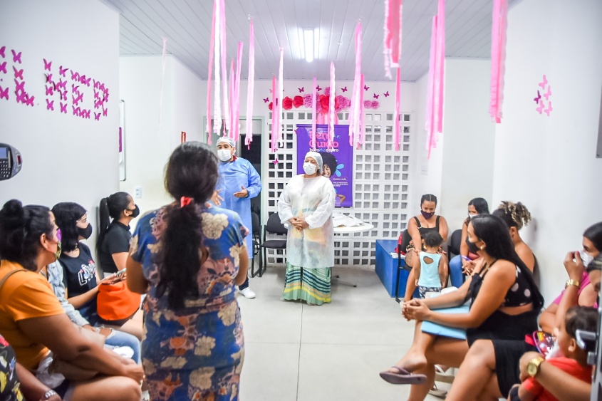 Março Lilás promove atenção integral à saúde da mulher. Fotos: Bruno Wesley