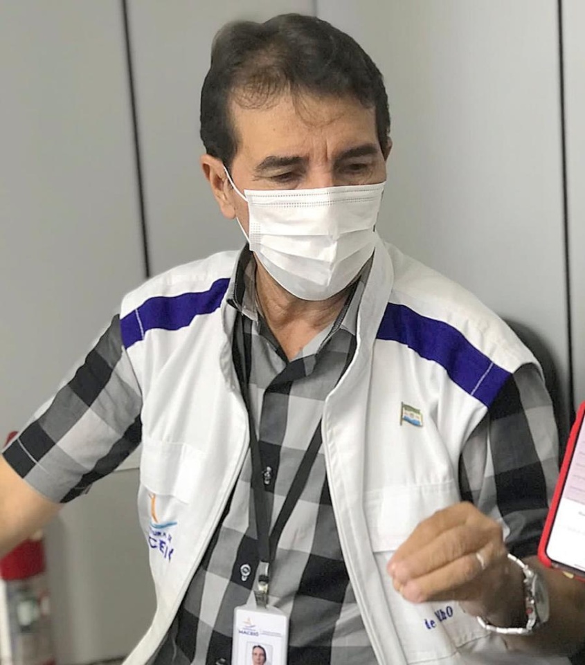 Airton Santos, coordenador da Vigilância Sanitária. Foto: Ascom/SMS