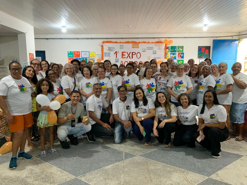 1ª Feira ExpoAcessuas no Cras Santos Dumont. Foto: Ascom Semdes