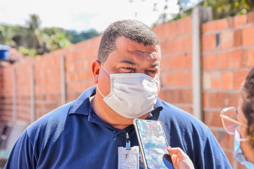 Marcos Vasconcellos, coordenador da Unidade de Vigilância de Zoonoses. Foto: Bruno Wesley/Ascom SMS