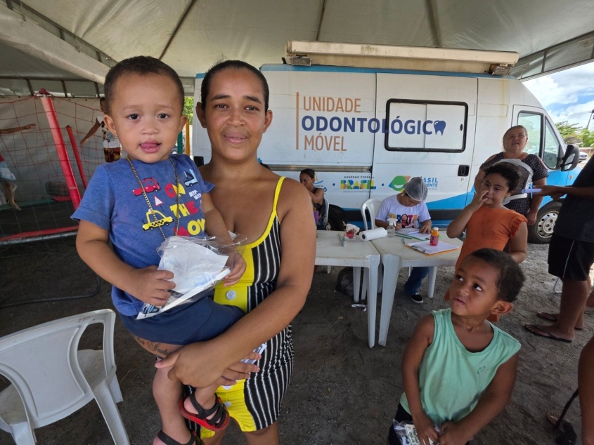 Débora dos Santos diz que Brota na Grota melhora a saúde da comunidade, Foto: Beto Macário/ Secom Maceió