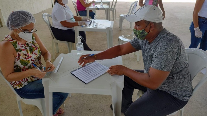 Nesta segunda e terça-feira (1) a entrega é para usuários com iniciais de A-G e pessoas com prioridades. Foto: Ascom Semas