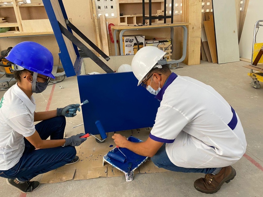 Estão sendo ofertadas 90 vagas, para os cursos de eletricista, mecânico de motocicletas e costureiro industrial. Foto: Itawi Albuquerque/Secom Maceió.