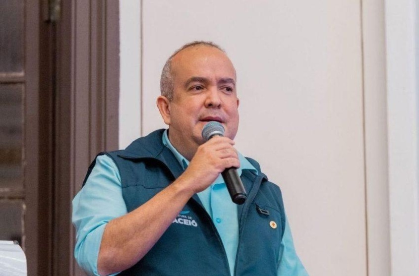 Claydson Moura, secretário de Saúde de Maceió. Foto: Ascom SMS