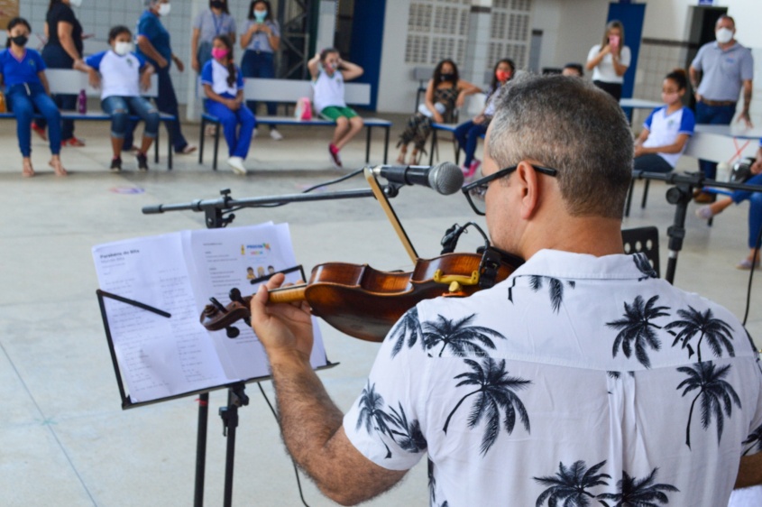 Educanto foi idealizado para dar vida a grande parte dos eventos relacionados à educação. Foto: Julia Bittencourt/Ascom Semed