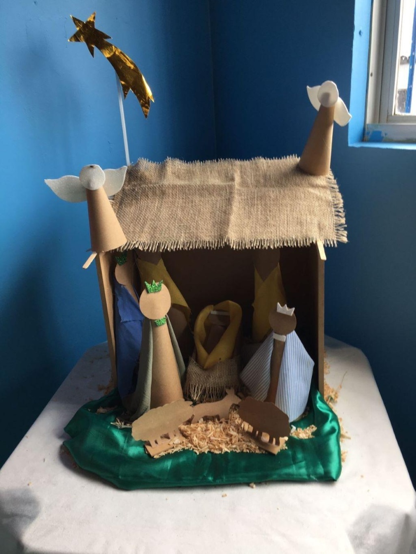 Presépio simboliza o Natal. Foto: divulgação