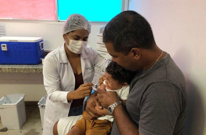 Vacinação em Unidades de Saúde. Foto: Ascom SMS