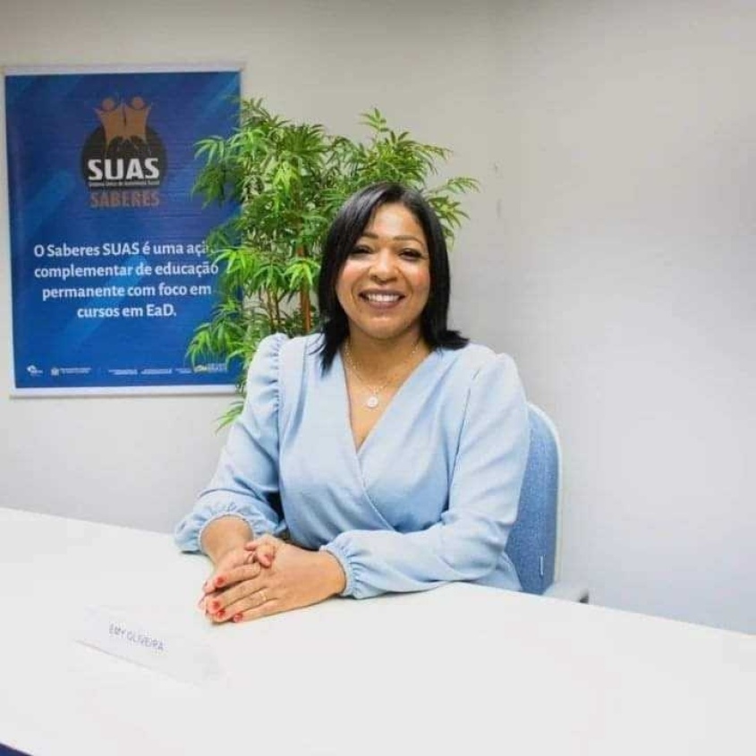 Emy Oliveira é referência na Assistência Social de Maceió. Foto: Cortesia