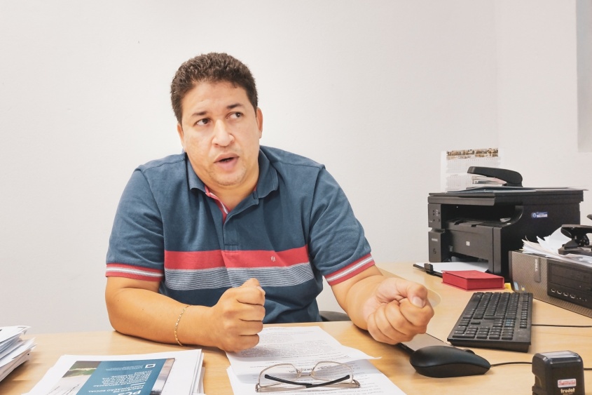 Secretário adjunto de Meio Ambiente de Maceió, Ismar Macário. Foto: Ascom Sedet