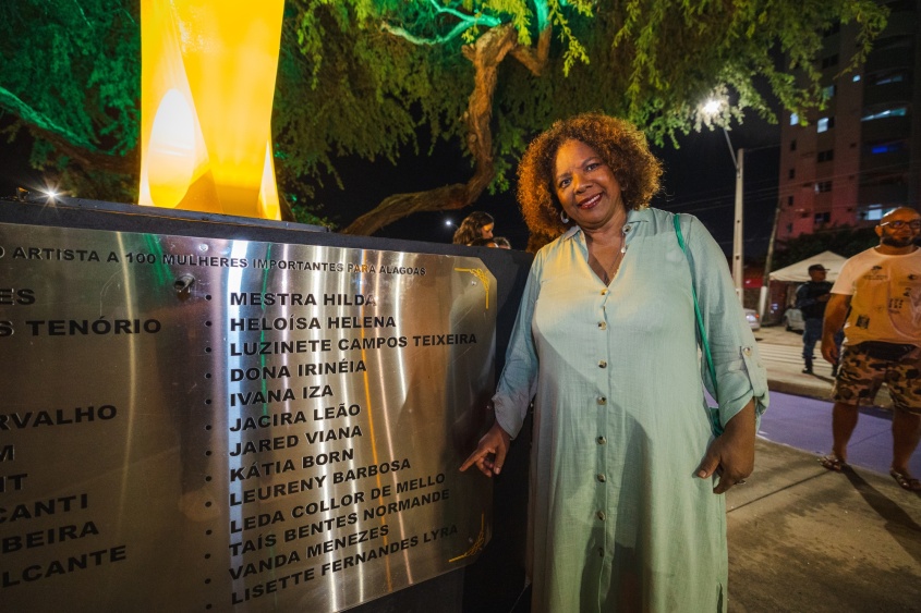 No Memorial da Mulher, a homenagem a 100 alagoanas ilustres, muitas ainda em atividade. Foto: Jonathan Lins