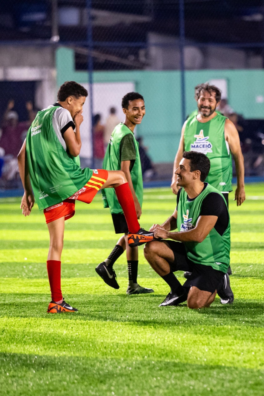 Areninhas visam à promoção do esporte em Maceió. Foto: Itawi Albuquerque
