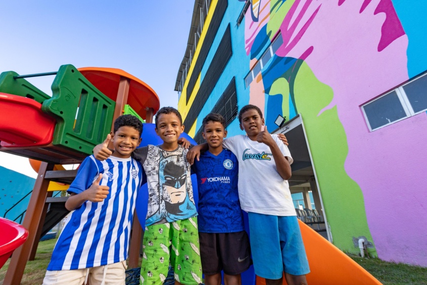 Parque Biblioteca vai atender mais de mil crianças. Foto: Itawi Albuquerque/ Secom Maceió
