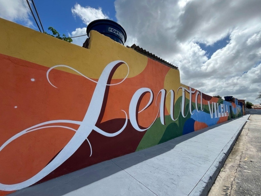 Praça Lenita Vilela totalmente revitalizada. Foto: Ascom Seminfra