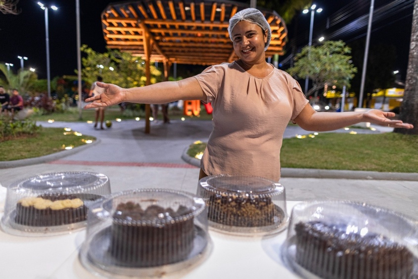 Expansão dos negócios e conexão com os clientes: aspectos positivos apontados por Isabella Cássia. Foto: Alisson Frazão