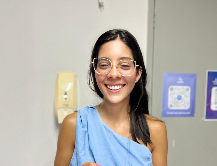 Carla Almeida, responsável técnica do Programa de Alimentação e Nutrição, da SMS. Foto: Ascom SMS