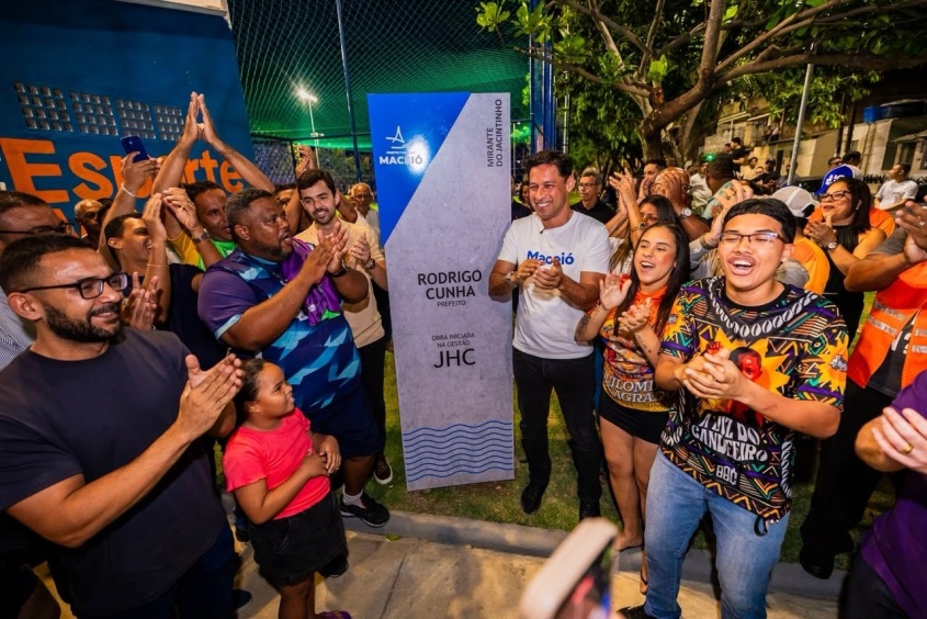Mirante do Jacintinho: "Espaço completo, bonito e seguro", diz prefeito. Foto Felipe Sóstenes/ Secom Maceió