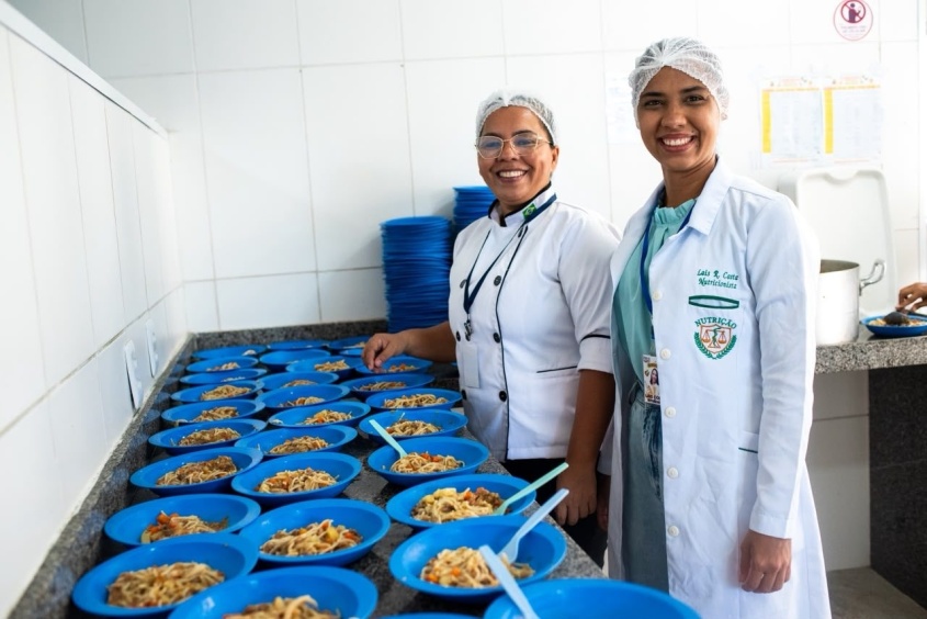 Alimentação escolar saudável garante desenvolvimento infantil. Foto: Secom Maceió