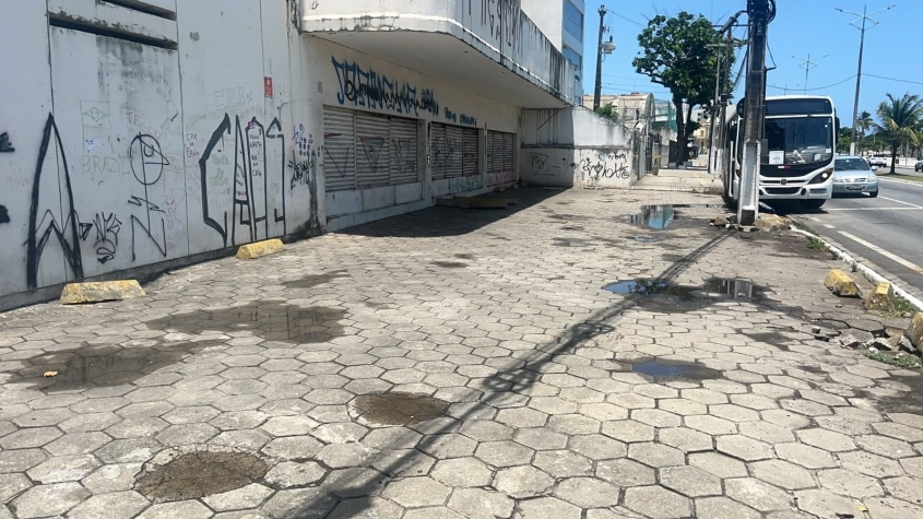 Espaço público após a realocação. Foto: Cortesia