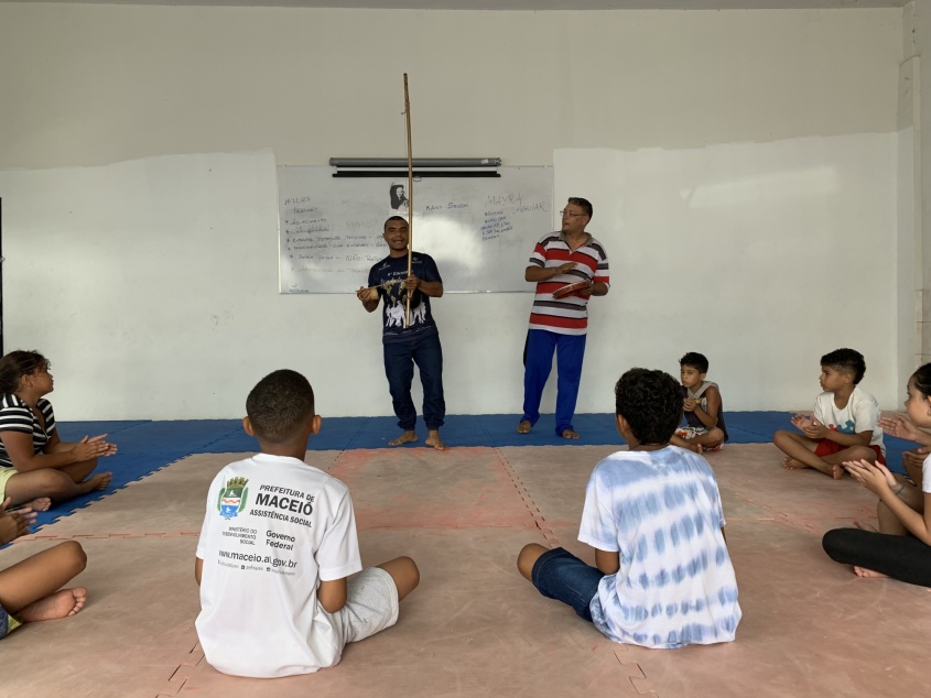 Estão sendo beneficiadas 30 crianças do Serviço de Convivência. Foto: Ascom Semdes