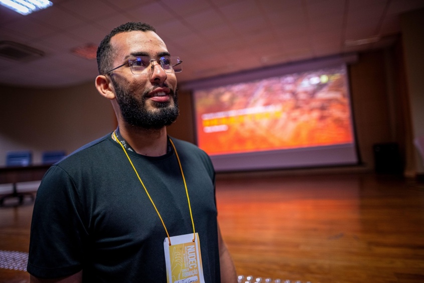 Mateus Soares é vai atuar como Nudec no bairro do Ouro Preto. Foto: Alisson Frazão/Secom Maceió