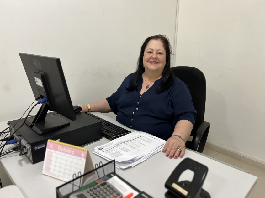 Servidora Deolinda Cunha. Foto: Ascom Semtur