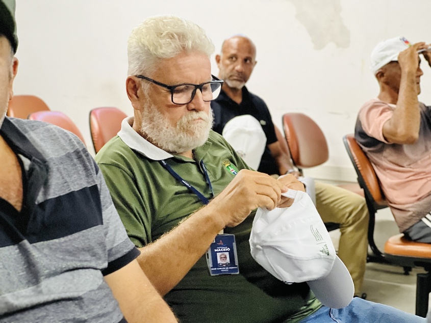 José Carlos destacou a relevância das informações repassadas. Foto: Crystalia Tavares/Ascom Alurb