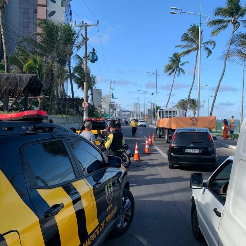 Ocorrências registradas somaram 28 irregularidades. Foto: SMTT
