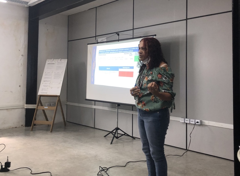 Coordenadora de Análise de Situação de Saúde da SMS, Quitéria Ferreira, diz que Plano visa reduzir mortalidade por DACNT. Foto: divulgação