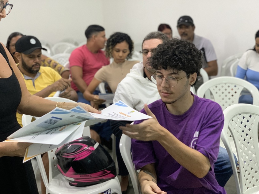 Treinamento aconteceu no auditório da SEMSC. Foto: Ascom Semsc