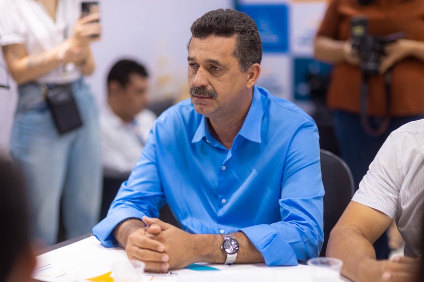 Prefeito de Limoeiro de Anadia e presidente do Conagreste, Marlan Ferreira. Foto: Itawi Albuquerque / Secom Maceió